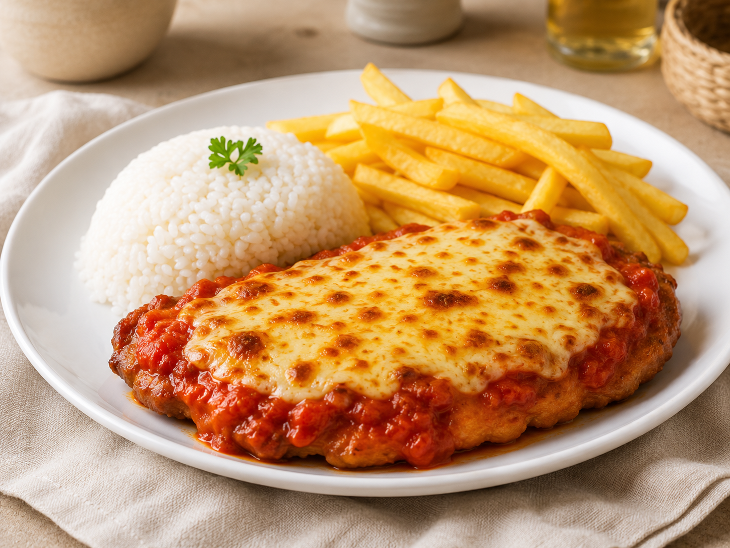 Parmegiana de frango